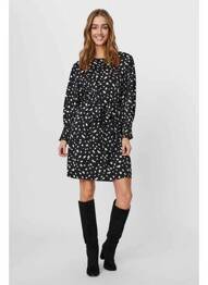 Robe mi-longue noir VERO MODA femme