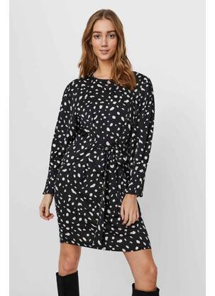 Robe mi-longue noir VERO MODA femme