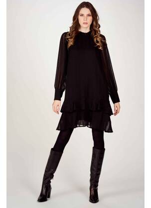 Robe mi-longue noir VERO MODA femme