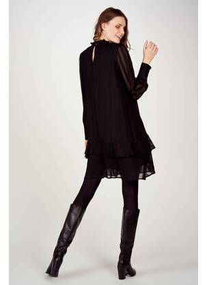 Robe mi-longue noir VERO MODA femme
