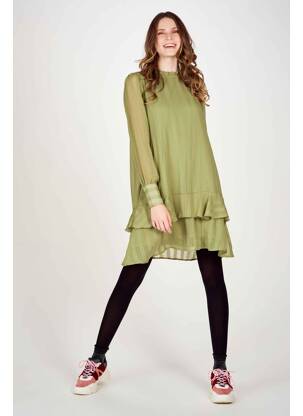 Robe mi-longue vert VERO MODA femme
