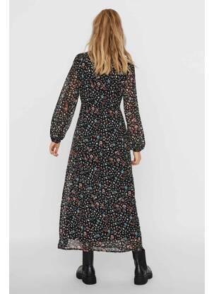 Robe longue noir VERO MODA femme