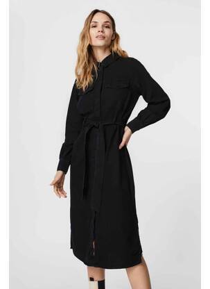 Robe mi-longue noir VERO MODA femme