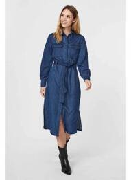 Robe longue bleu VERO MODA femme