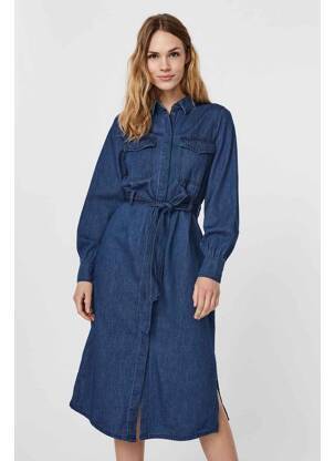 Robe longue bleu VERO MODA femme