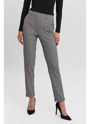 Pantalon chino gris VERO MODA femme