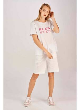 Bermuda blanc NA-KD femme