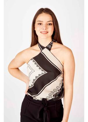Top noir NA-KD femme
