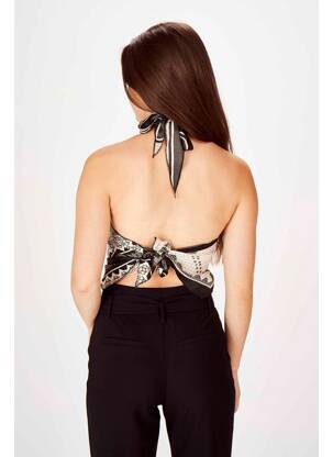 Top noir NA-KD femme