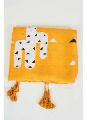 Foulard jaune ZEB STYLE LAB  femme