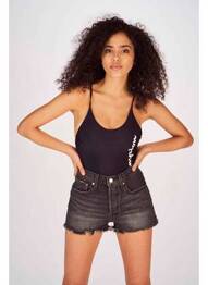 Maillot de bain 1 pièce noir CHAMPION femme