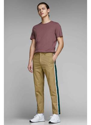 Pantalon chino rouge JACK & JONES homme