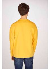 Sweat-shirt jaune JACK & JONES pour homme seconde vue