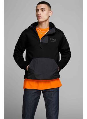 Sweat-shirt noir JACK & JONES homme