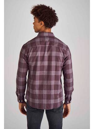 Chemise manches longues beige JACK & JONES homme