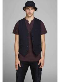 Gilet sans manche bleu JACK & JONES homme