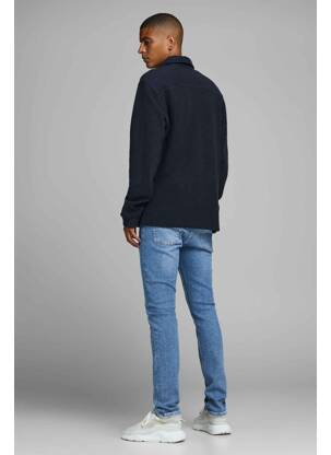 Chemise manches longues bleu JACK & JONES homme