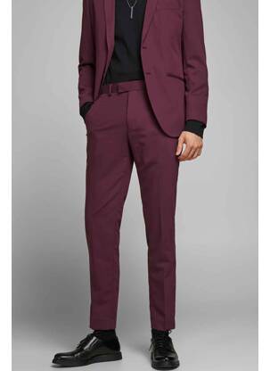 Pantalon chino rouge JACK & JONES homme