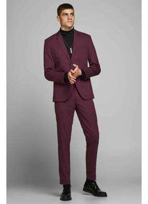 Pantalon chino rouge JACK & JONES homme