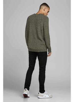 Pull jaune JACK & JONES homme