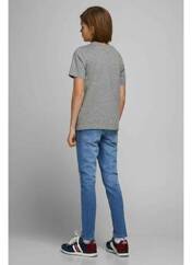 Jeans skinny bleu JACK & JONES pour garçon seconde vue