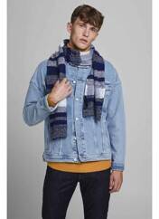 Echarpe bleu JACK & JONES pour homme seconde vue