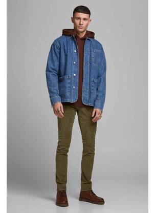 Pantalon slim marron JACK & JONES homme