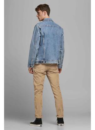 Pantalon slim beige JACK & JONES homme