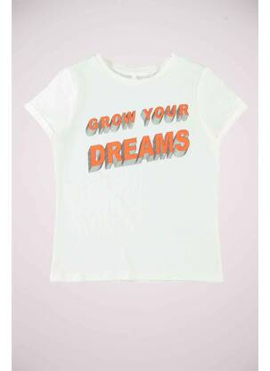 T-shirt blanc NAME IT fille
