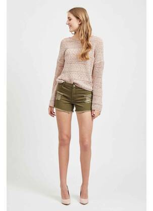 Short vert VILA femme