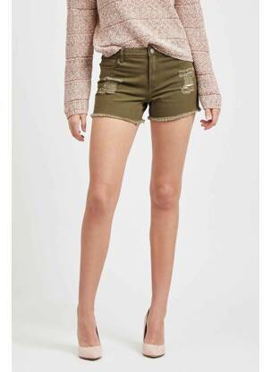 Short vert VILA femme