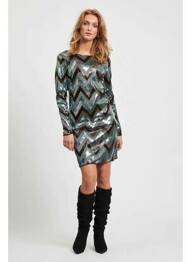 Robe mi-longue noir VILA femme