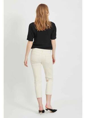 Pantalon 7/8 beige VILA femme