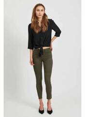 Jeans skinny vert VILA pour femme seconde vue