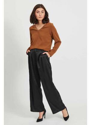 Pantalon large noir VILA femme