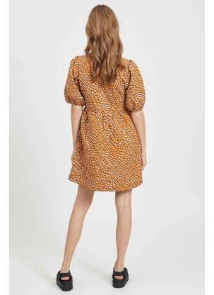 Robe mi-longue or VILA femme