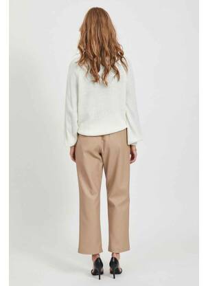 Pantalon chino beige VILA femme