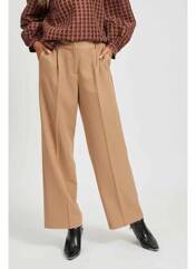 Pantalon large beige VILA pour femme seconde vue