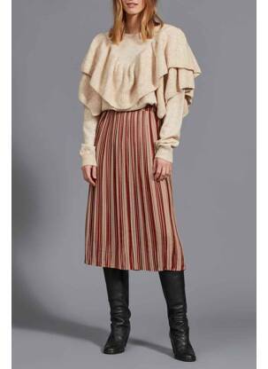 Jupe longue marron VILA femme