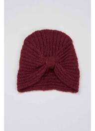 Bonnet marron ONLY femme