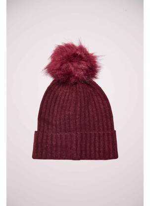 Bonnet rouge ONLY femme