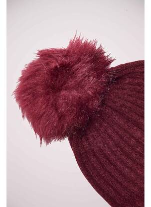 Bonnet rouge ONLY femme