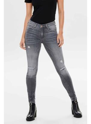 Jeans skinny gris ONLY femme