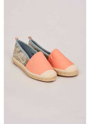 Espadrilles orange ONLY femme