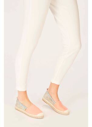 Espadrilles orange ONLY femme