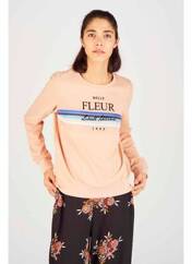 Sweat-shirt rose ONLY pour femme seconde vue