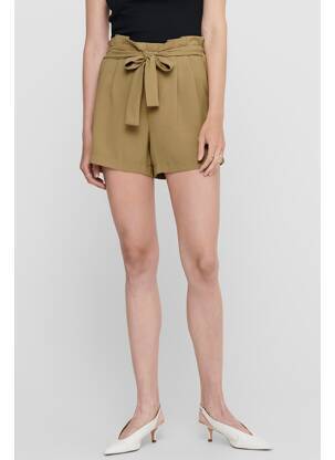 Short marron ONLY femme