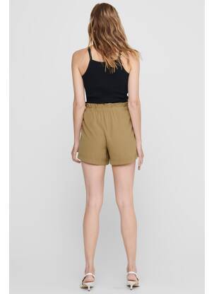 Short marron ONLY femme