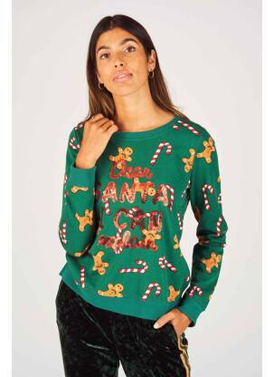 Sweat-shirt vert ONLY femme
