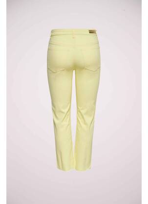 Pantalon droit jaune JACQUELINE DE YONG femme
